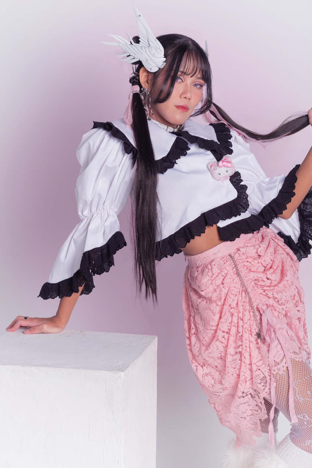 Falda de encaje Seraphim